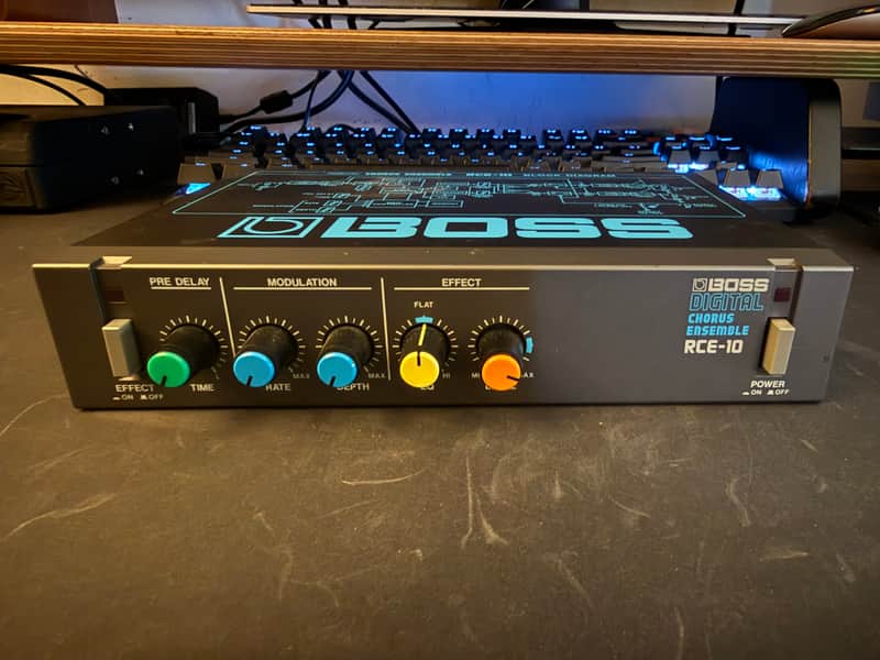 BOSS RCE-10 コーラスエフェクター Boss RCE-10 Micro Rack Series Digital Chorus Ensemble | Reverb
