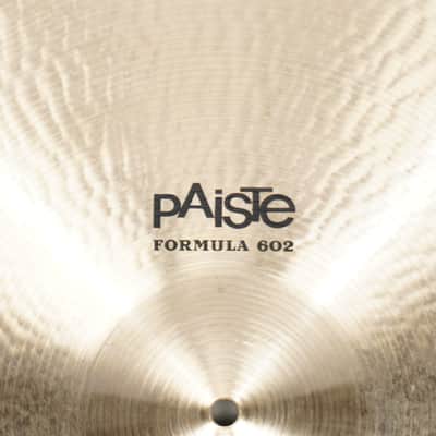 PAISTE FORMULA 602 22" MED RIDE Current image 3