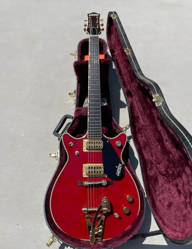 Gretsch G6131T-62 Vintage Select '62 Jet with Bigsby 2018 - Present - Vintage Firebird Red image 1