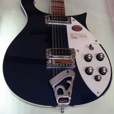 Rickenbacker 620/12 Midnight Blue Deluxe, 12 String, 21 fret, 2 pickups, wired for stereo 620/12 MID image 18