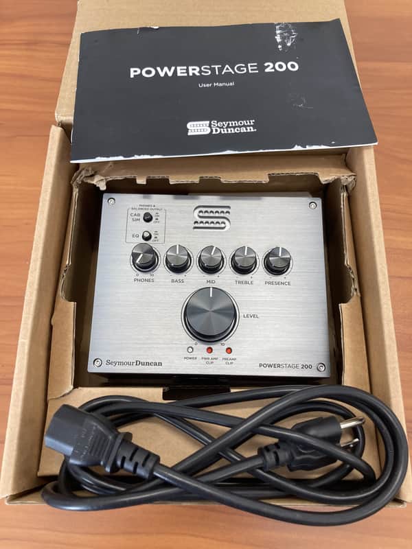 Seymour Duncan PowerStage 200 200-Watt Pedalboard Guitar Amp - Silver image 1