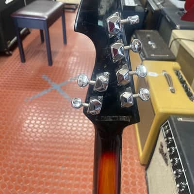 Tiesco (?) ET-460 electric guitar 1960,s - Sunburst image 7