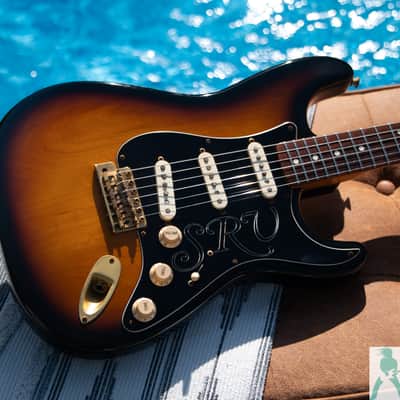 1992 Fender SRV Stevie Ray Vaughan Signature Stratocaster - First Year Run & All Original TONE MONSTER w Tons of MOJO - Pro Set Up w Perfect Frets/Action/Intonation! image 10