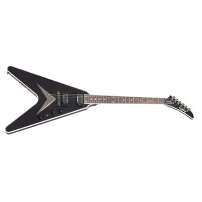 Epiphone Dave Mustaine Signature Flying V Custom Guitar w/ Seymour Duncan Pickups - Black Metallic image 3