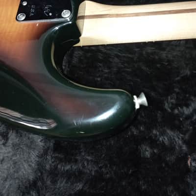 Fender Contemporary Stratocaster 1985-1988, Kahler Spyder lock tremolo- Sunburst + hard case image 12