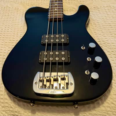 G&L USA ASAT Electric Bass Guitar - Jet Black image 1