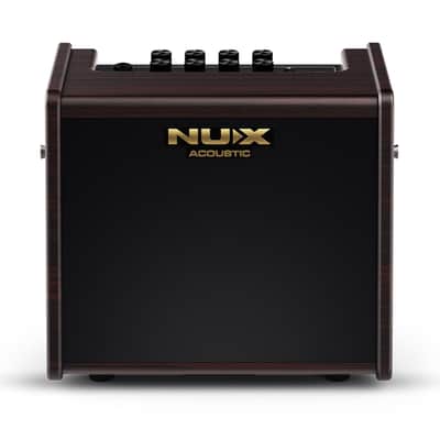 NuX Stageman AC-25 25-Watt Acoustic Guitar Combo - Brown image 1