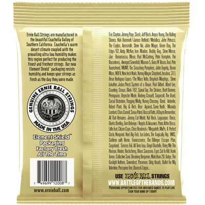 Ernie Ball Earthwood Acoustic Guitar Strings Set 80/20 Bronze 10-52 image 2