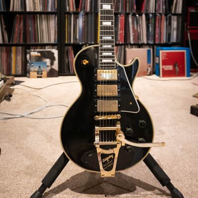 Gibson Custom Shop Murphy Lab '57 Les Paul Custom 3-Pickup Reissue Light Aged image 1