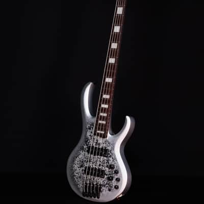 Ibanez Limited BTB25TH5 5-String Bass, Silver Blizzard Matte image 6
