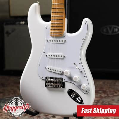 Fender Dealer Exclusive Player II Stratocaster Electric Guitar - Polar White with Matching Headstock