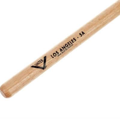 Vater 5A Los Angeles Hickory Drum Sticks Consumer 4 Pair Value Pack VTR-VSP5AW image 5