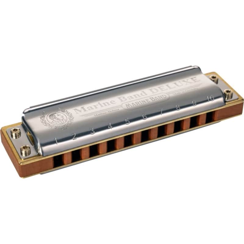 Hohner Mundharmonika Marine Band Deluxe C-Dur B-Ware image 1
