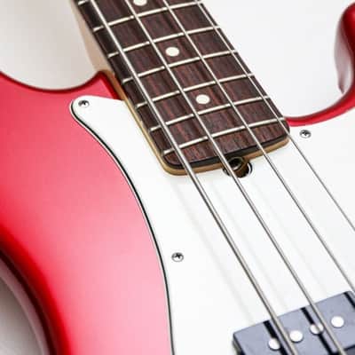 Fender Standard p bass 2006 - Chrome red image 3