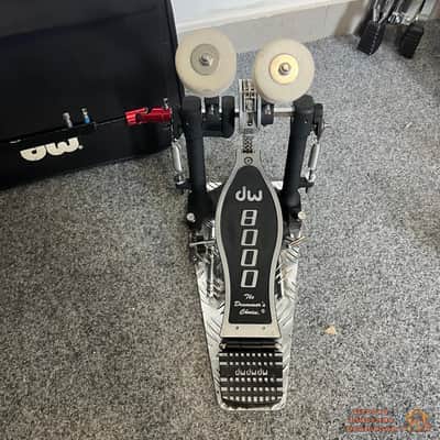 DW 8000 Double Bass Pedal with case image 3