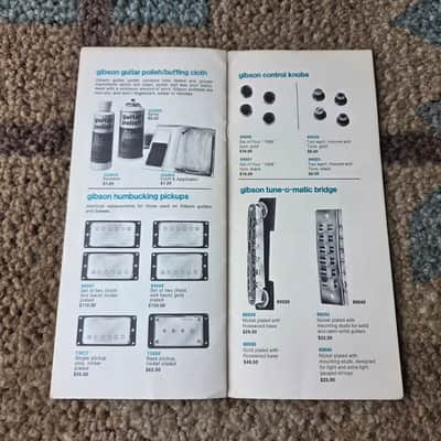 Vintage 1976 Gibson Full-Line Price List! Rare, Original Case Candy, Paperwork! image 7