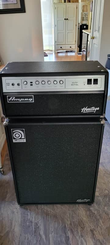 Ampeg SVT-CL Heritage Series Tube Bass Amp Head and Cab image 1