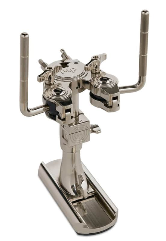 DW DWCP9900BD Bass Drum Double Tom Mount - Nickel Plated image 1