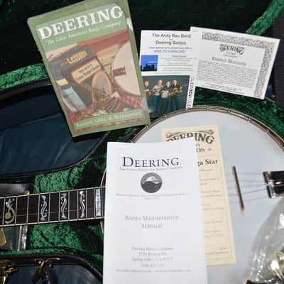 Deering Tenbrooks Saratoga Star 5 String Banjo Saratoga Star mid 90's - Gloss Lacquer image 13