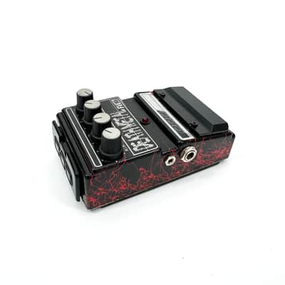 DOD Death Metal Distortion FX86B Pedal 1990s - Black/Red Splatter image 2
