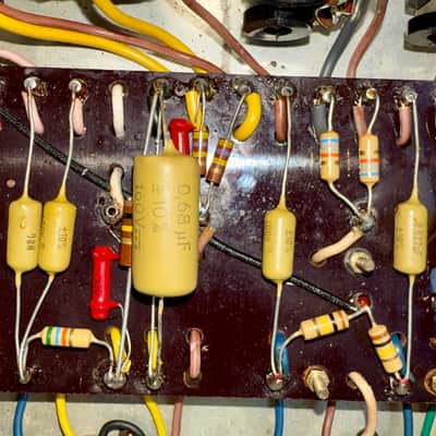 1969 Marshall small-box plexi 50w head image 17