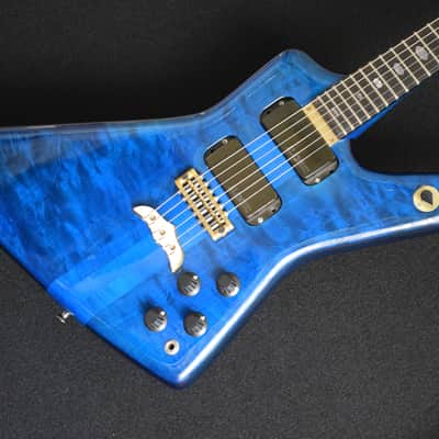 Alembic Exploiter Shaped Electrum 1984 Sapphire Blue Transparent image 1