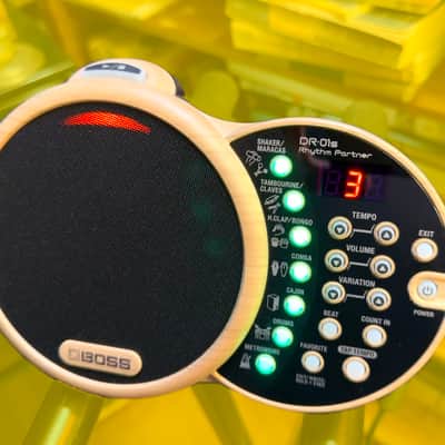 Boss DR-01S Rhythm Partner Drum Machine 2017 - 2018 - Tan image 1