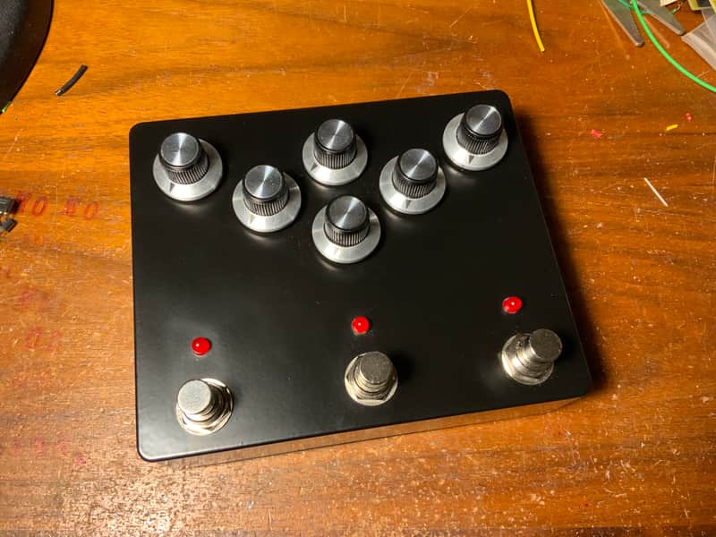 Super Freq  Parentheses Fuzz (EQD Life Clone) 2020 Black powder coat image 1