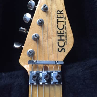 Schecter California Custom USA Custom Shop 1996 Black image 4