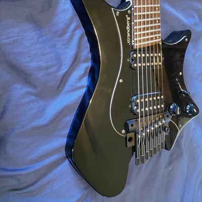 Strandberg Guitars Boden Classic 7 with tremolo 2017 - Black image 3