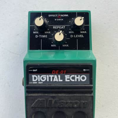Maxon DE-01 Digital Echo Delay Rare Vintage Guitar Effect Pedal MIJ Japan image 2