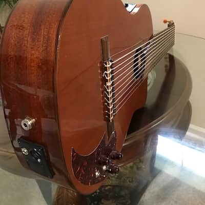Cathedral 10 string clasical guitar 2013 with midi pickup image 13
