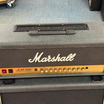 Marshall JCM 900 Model 4100 Hi Gain Dual Reverb 2-Channel 100-Watt Guitar Amp Head 2000 - Serviced image 7