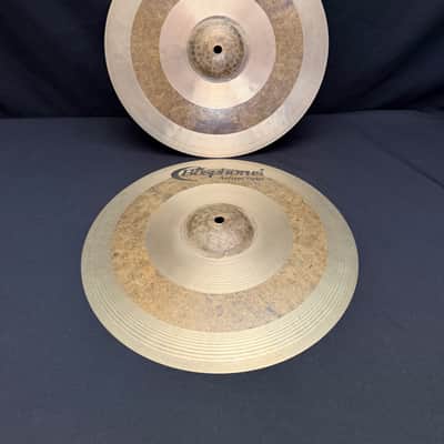 Bosphorus 14" Antique Bright Hi-Hat cymbals set 1200 - 994 grams image 2
