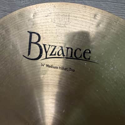 Meinl Cymbals Byzance Traditional Medium Hi-hat Cymbals - 14 inch #3185 image 5