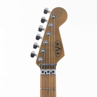 EVH Striped Series Frankenstein Frankie Red/White/Black Stripes Relic [EVH2003568] (09/18) image 10