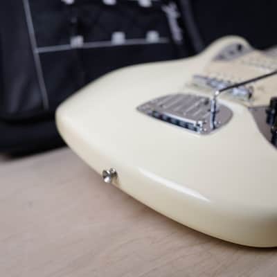 Fender Ken Custom FSR Classic Player Jaguar Special 2013 Arctic White w/ Bag image 6