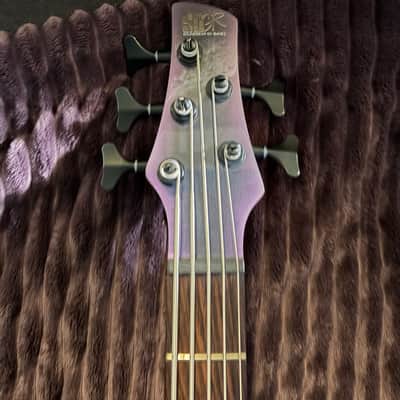Ibanez SR505E-BAB Standard Soundgear Bass 2023 - Present - Black Aurora Burst Gloss image 2