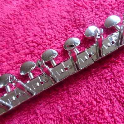 Kluson Supreme Vintage Style 6 Inline (KTS9105MN) 18:1, Nickel. Free Shipping. image 5