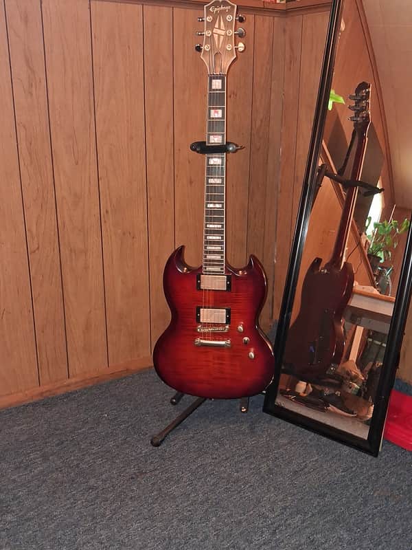 Epiphone SG Prophecy 2020 - Present - Red Tiger Aged Gloss