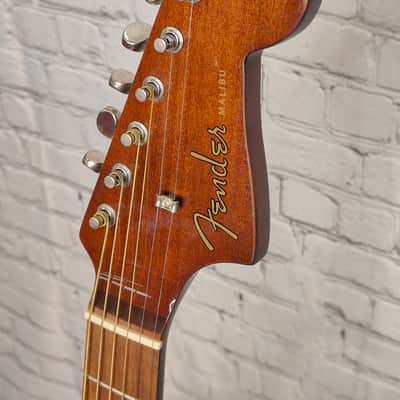 Fender California Series Malibu Player - Sunburst image 4