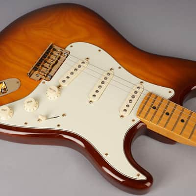 Fender American 75th Anniversary Stratocaster - 2021 - Bourbon Burst w/OHSC image 16