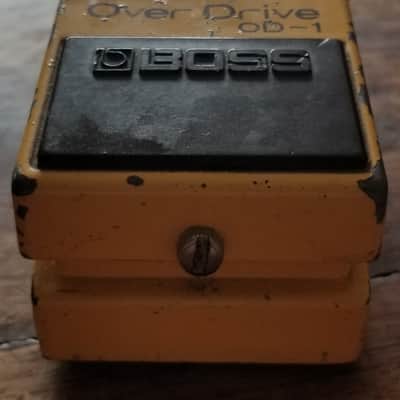 Boss OD-1 Long Dash Silver Screw 1977-1981 8 Pin JRC4558 Chip Japan Black Label image 11
