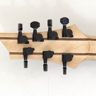 Schecter USA Custom Sunset Extreme 7 Stabilized Top Guitar 2039 image 8