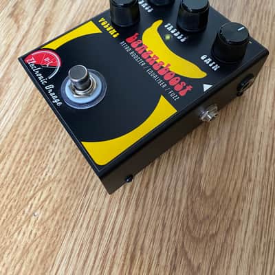Electronic Orange Bananaboost (boost + eq + fuzz) ## like new image 3