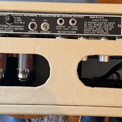 Fender Twin Reverb Head 2-Channel 100Watts image 5