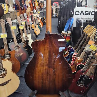 Taylor 222ce-K DLX Acoustic Electric Guitar w/ Case- Shaded Edgeburst image 4