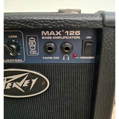 Peavey Max 126 - Bass Amplifier - Black - Good w/ Cables image 8