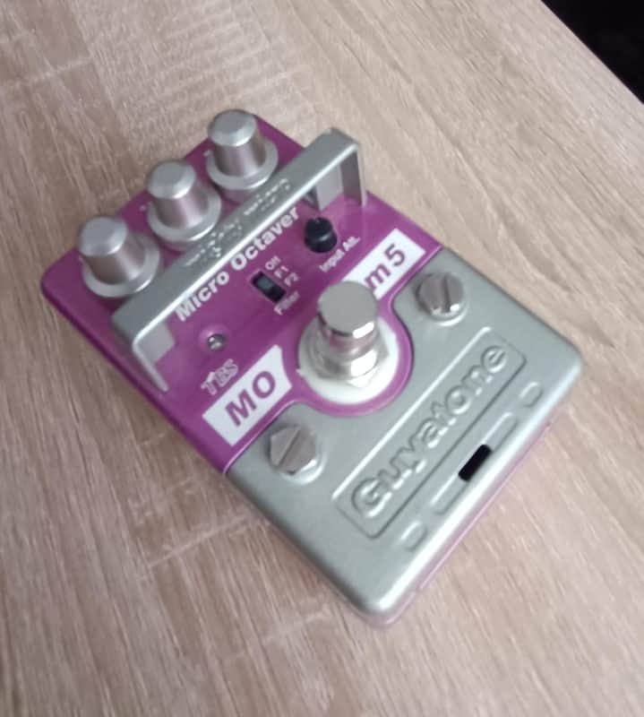 Guyatone MOm5 Micro Octaver 2010s - Pink image 1
