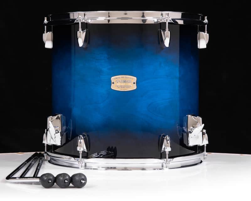 Yamaha Stage Custom 14x13 Floor Tom Deep Blue Sunburst image 1